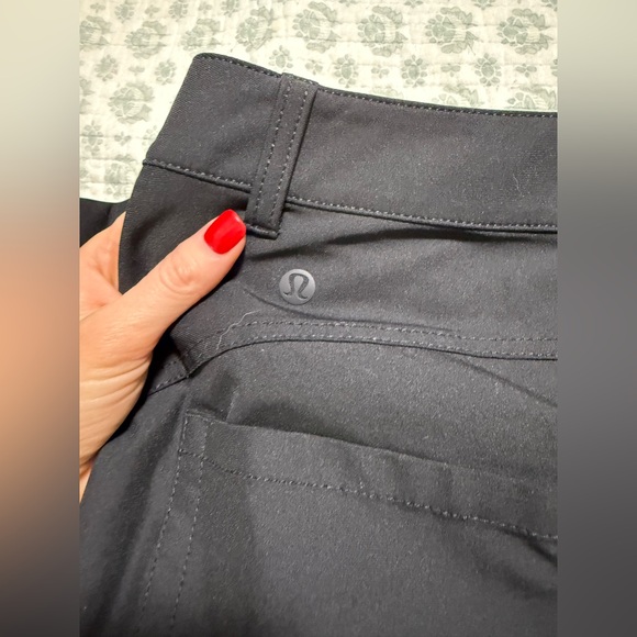 Lululemon Women's City Sleek Wide Leg Utilitech Cropped Pants Size 29 Black - Picture 5 of 5